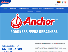 Tablet Screenshot of anchormilk.com